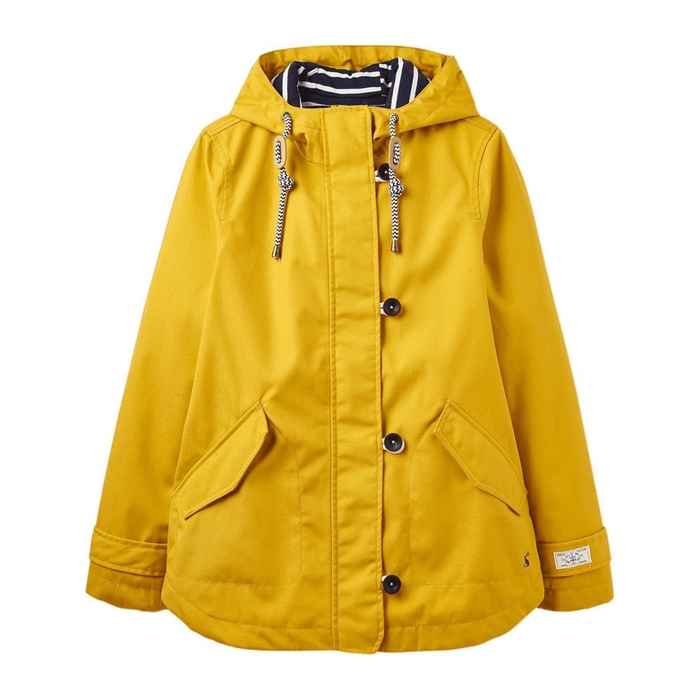Joules Antique Gold Raincoat NWOT